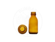 Boca za sirup 200 ml tamna