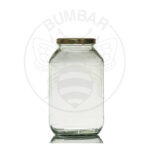 staklenka 4250 od 4250 ml prozirna sa zatvaračem