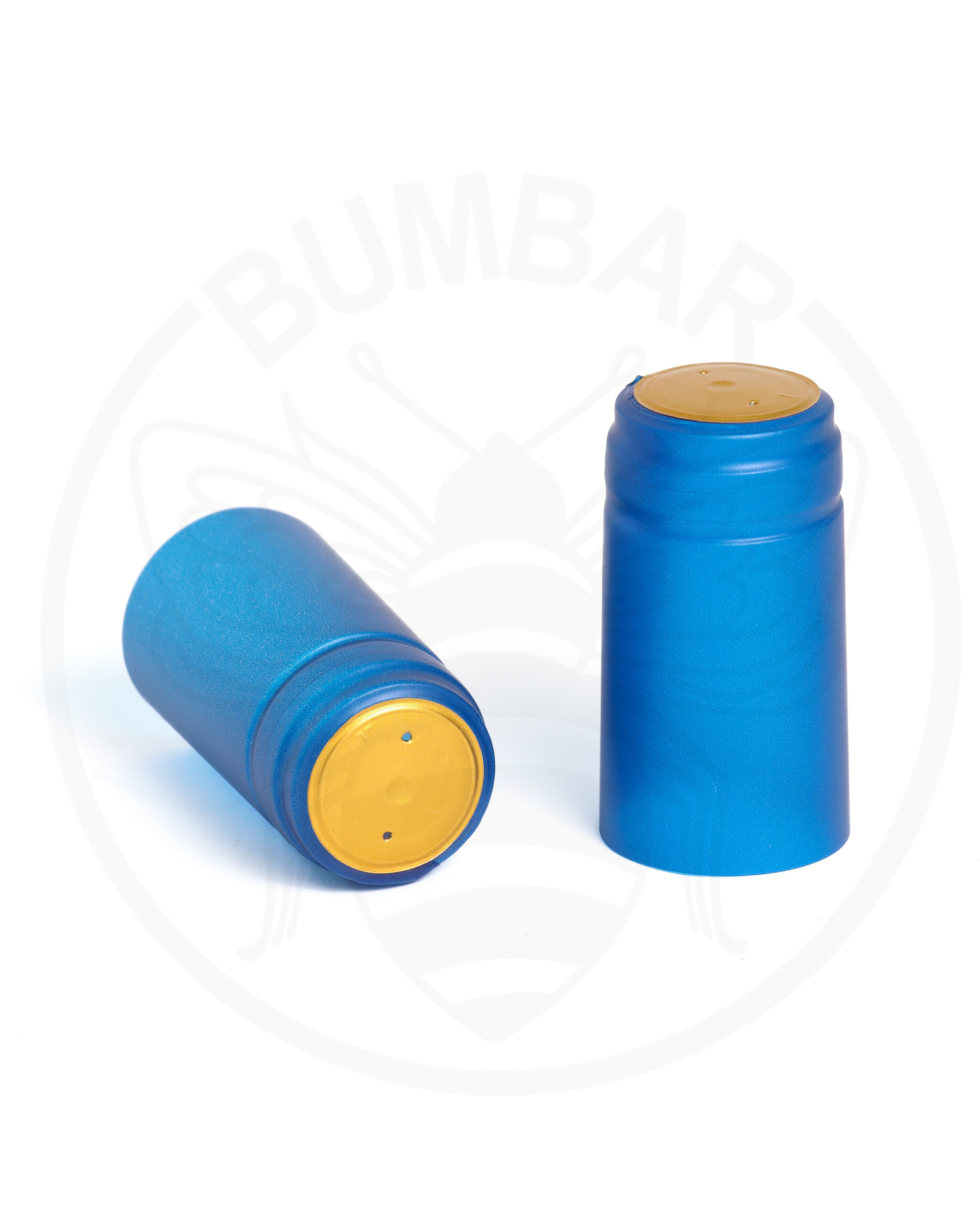 PVC kapica 31x60 metalik plava