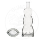 staklena boca Ondulina od 200 ml prozirna