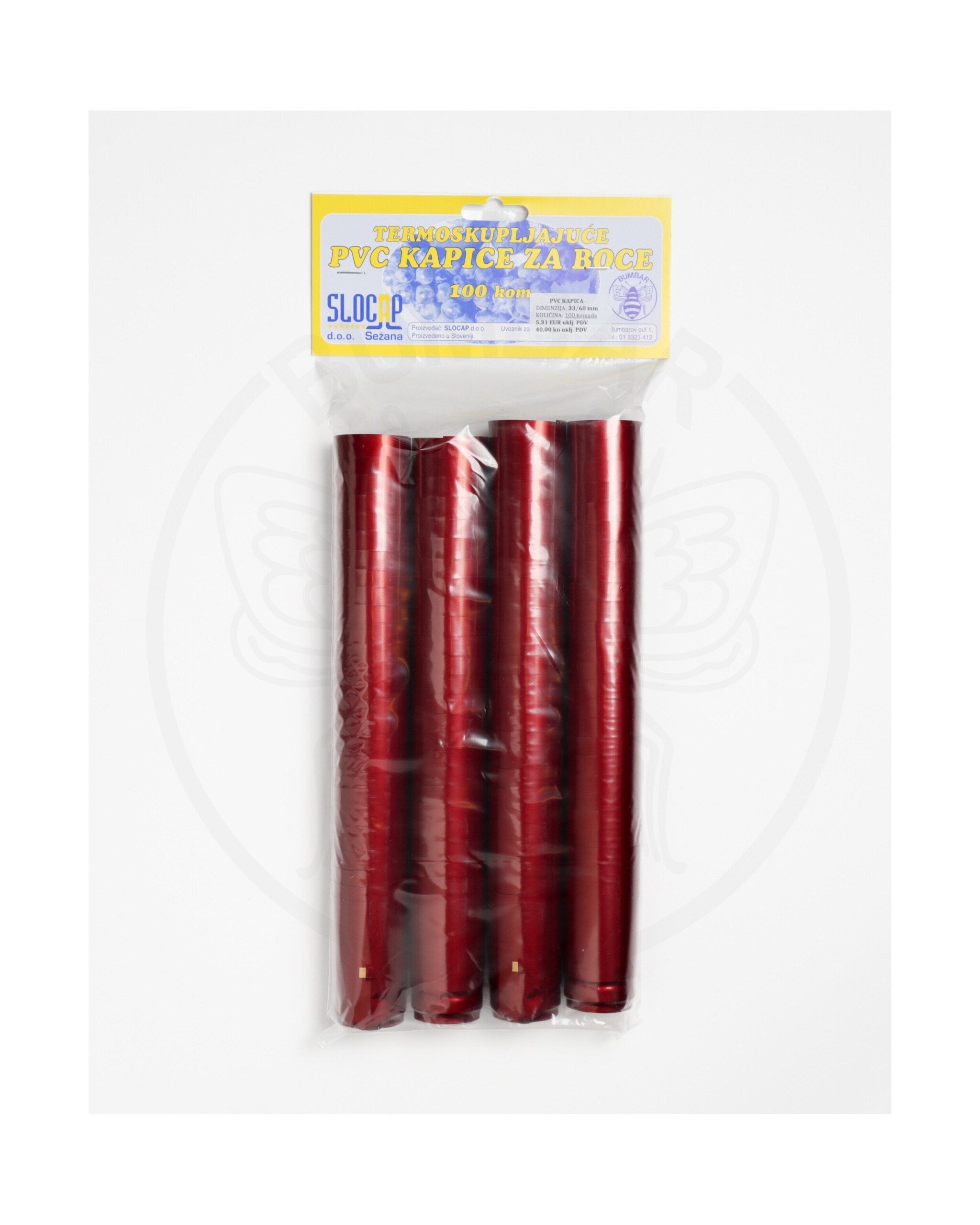 pvc kapica 33x60 rubin ukrasna