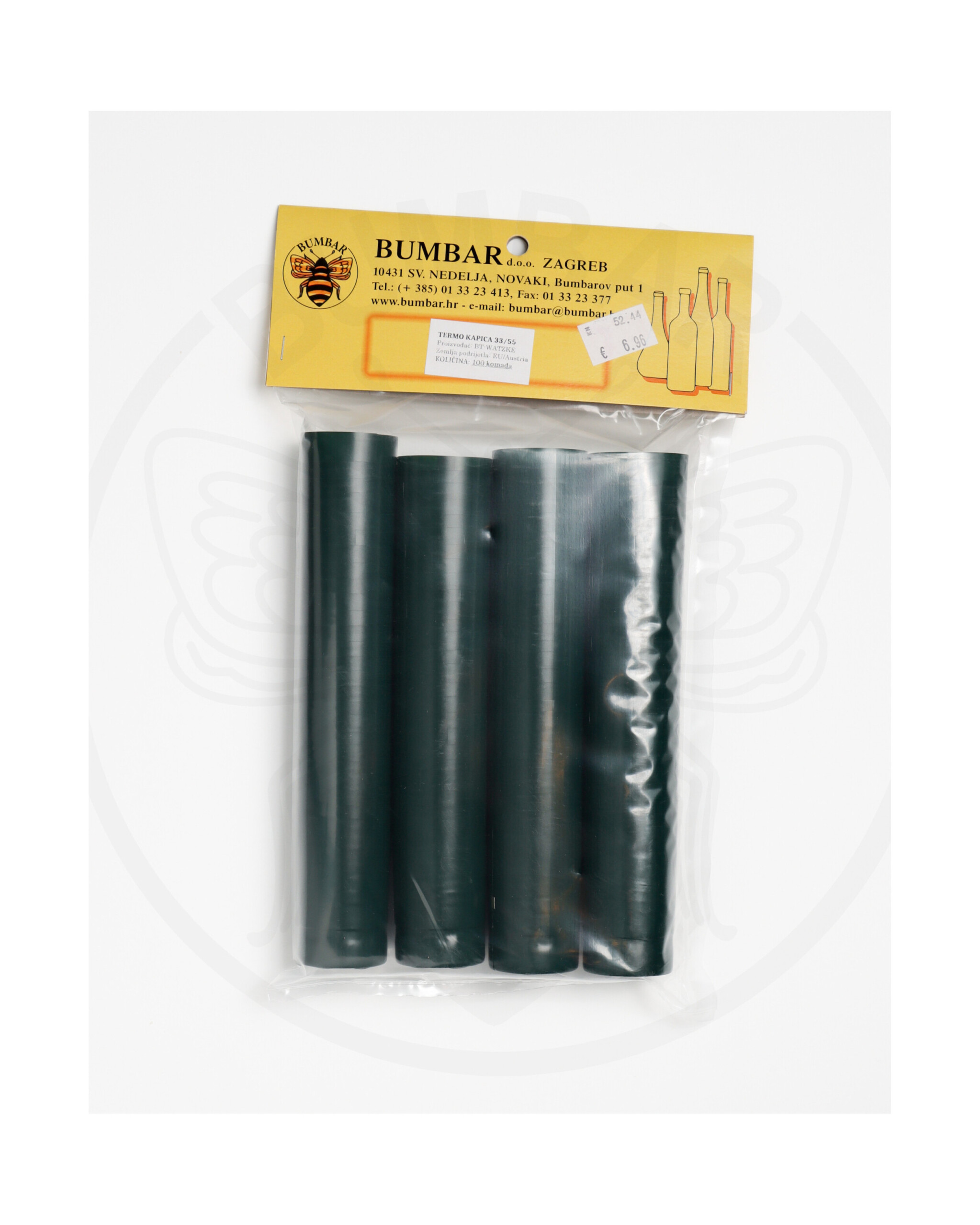 termo kapica 33x55 maslinasto zelena