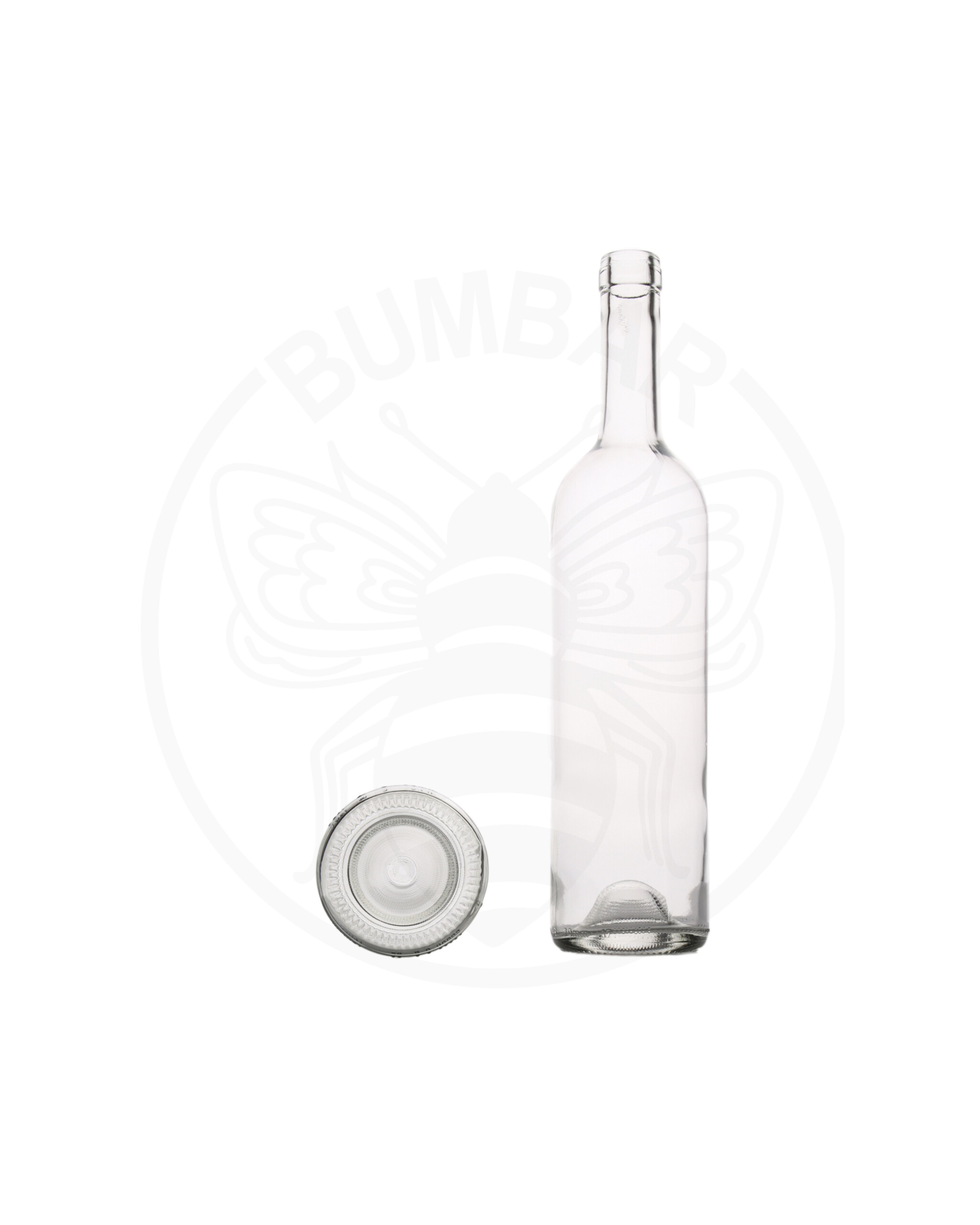 staklena boca Bord. Europea light od 750 ml prozirna