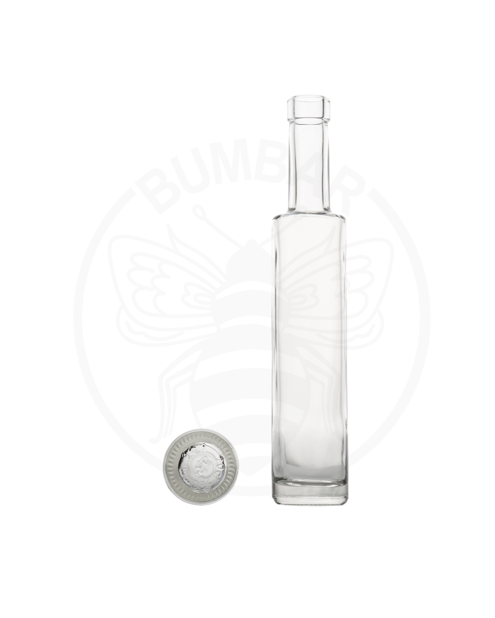 staklena boca Bora spallata od 200 ml prozirna