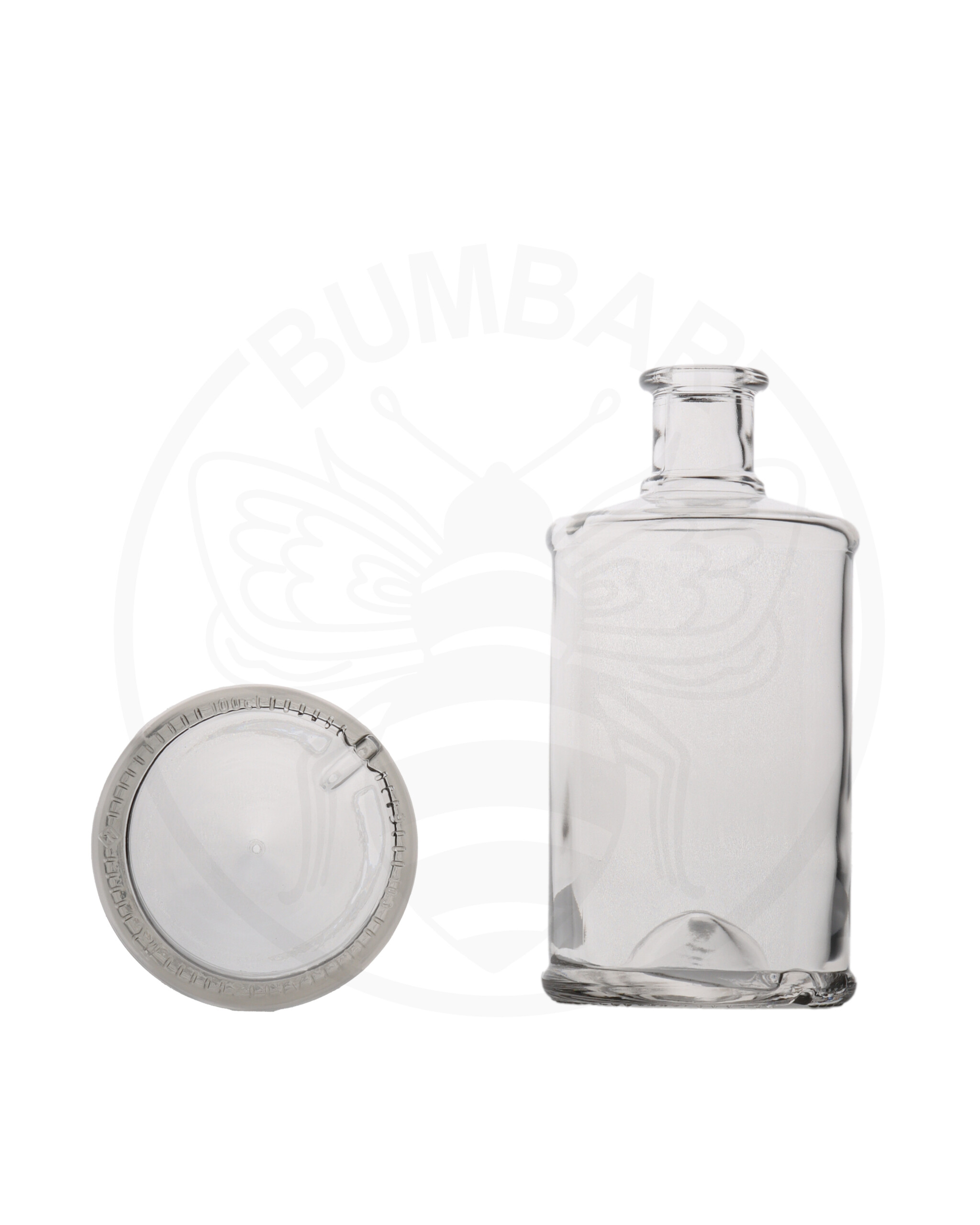 Staklena boca Fulton od 1000 ml prozirna