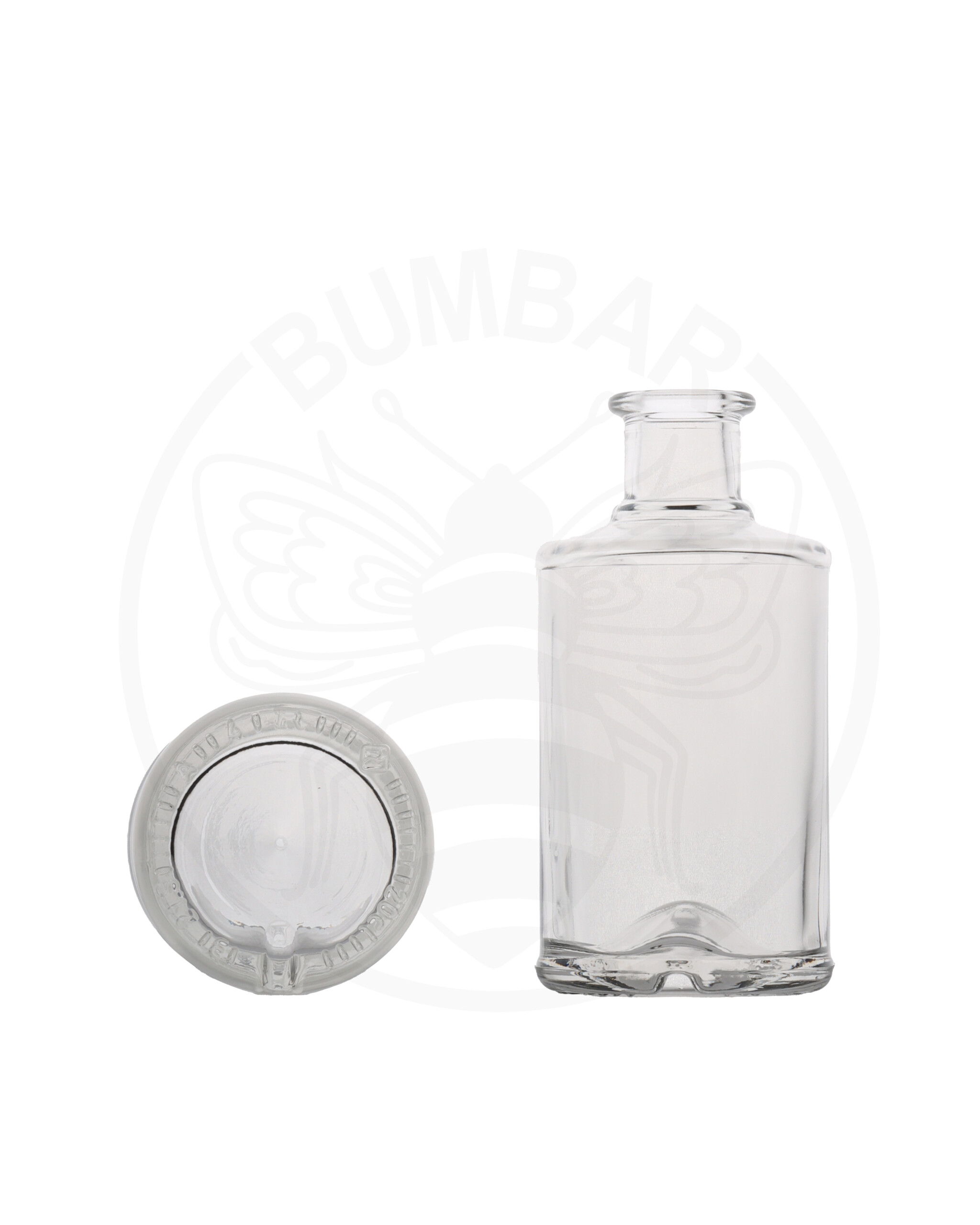 Staklena boca prozirna Fulton od 200 ml s grlom od 17,5 mm