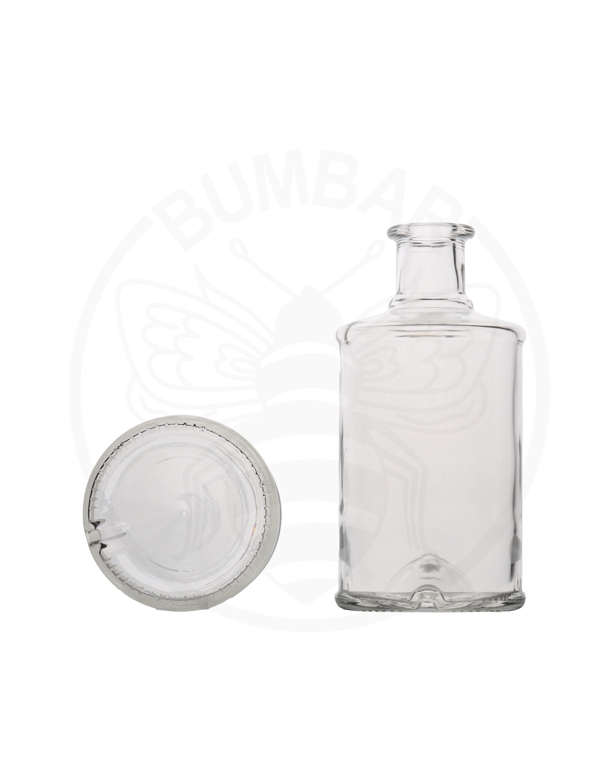 Staklena boca prozirna Fulton od 500 ml s grlom od 21,5 mm