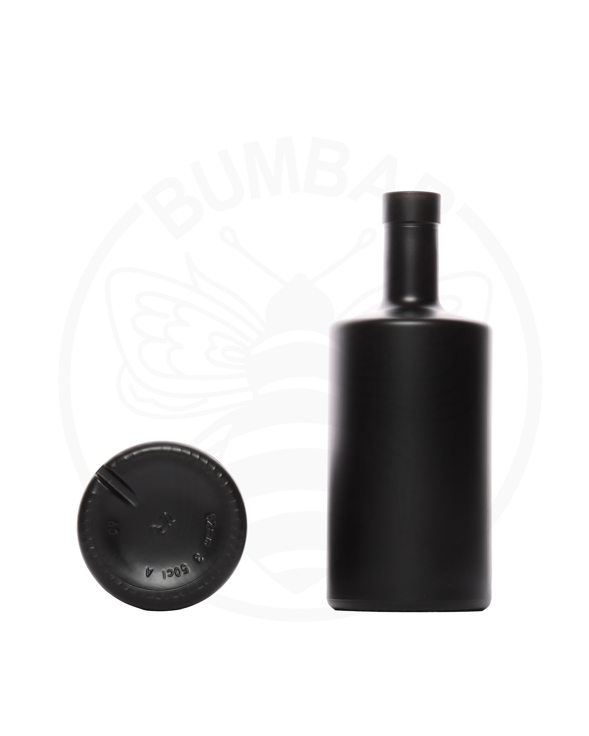 Tamna staklena boca Hamah od 500 ml