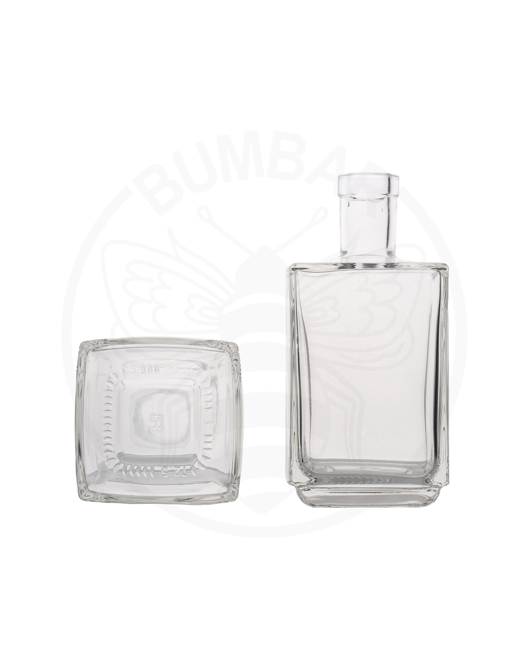 Prozirna staklena boca Harrison od 700 ml