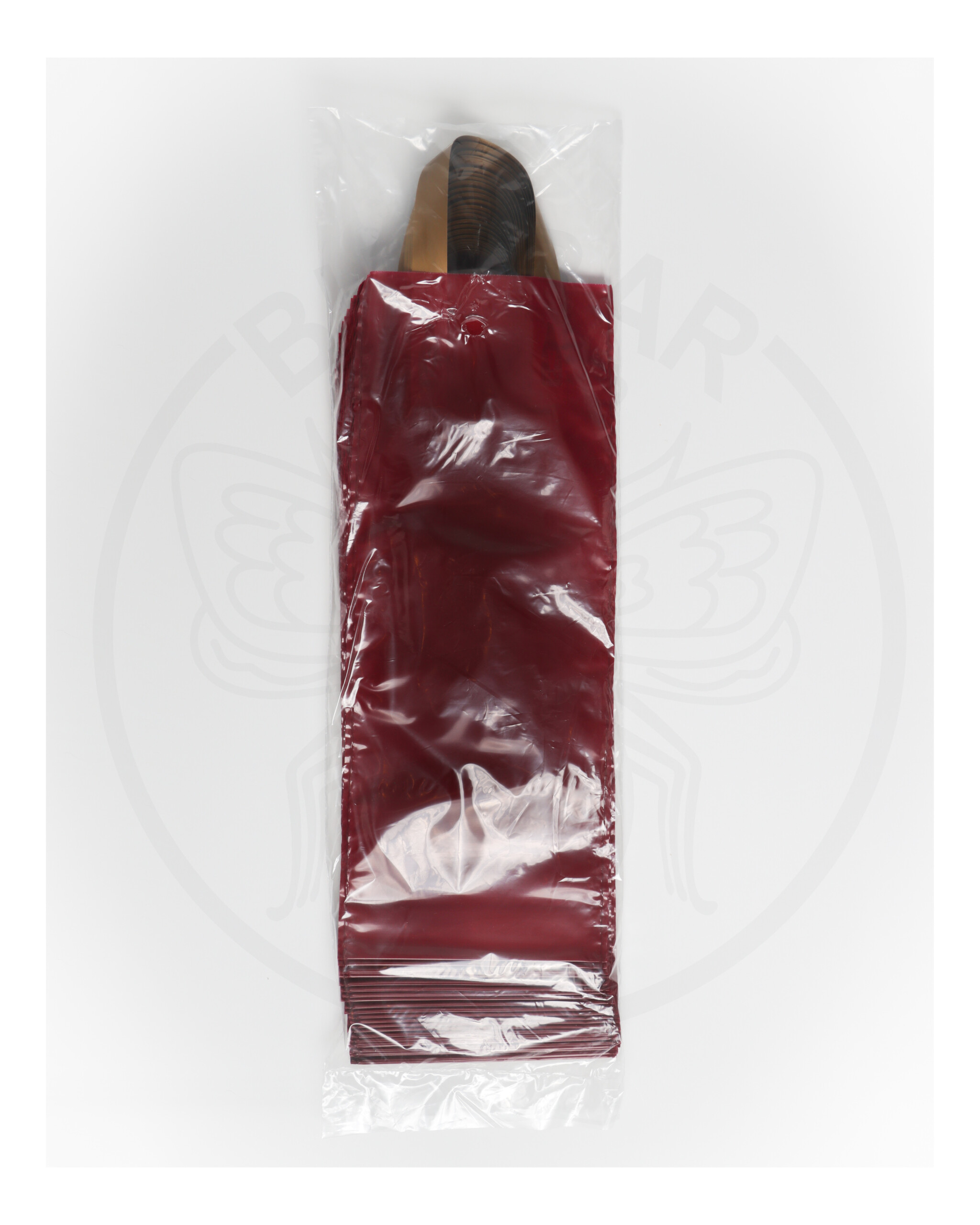 paket od 25 komada PE vrećica E15 bordo