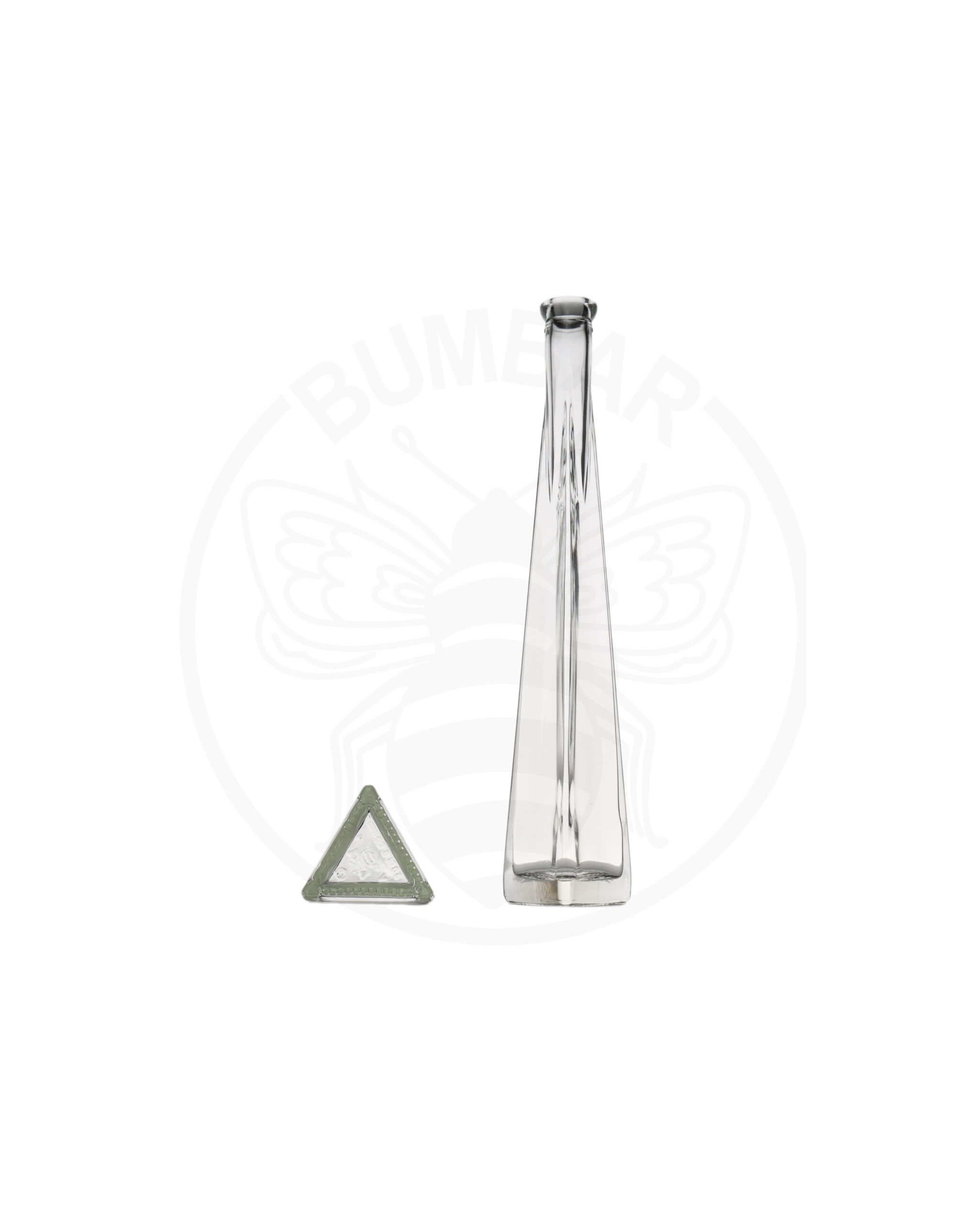 staklena boca Triangolare od 200 ml prozirna