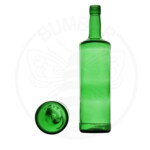 Staklena boca New line 1000 ml zelena