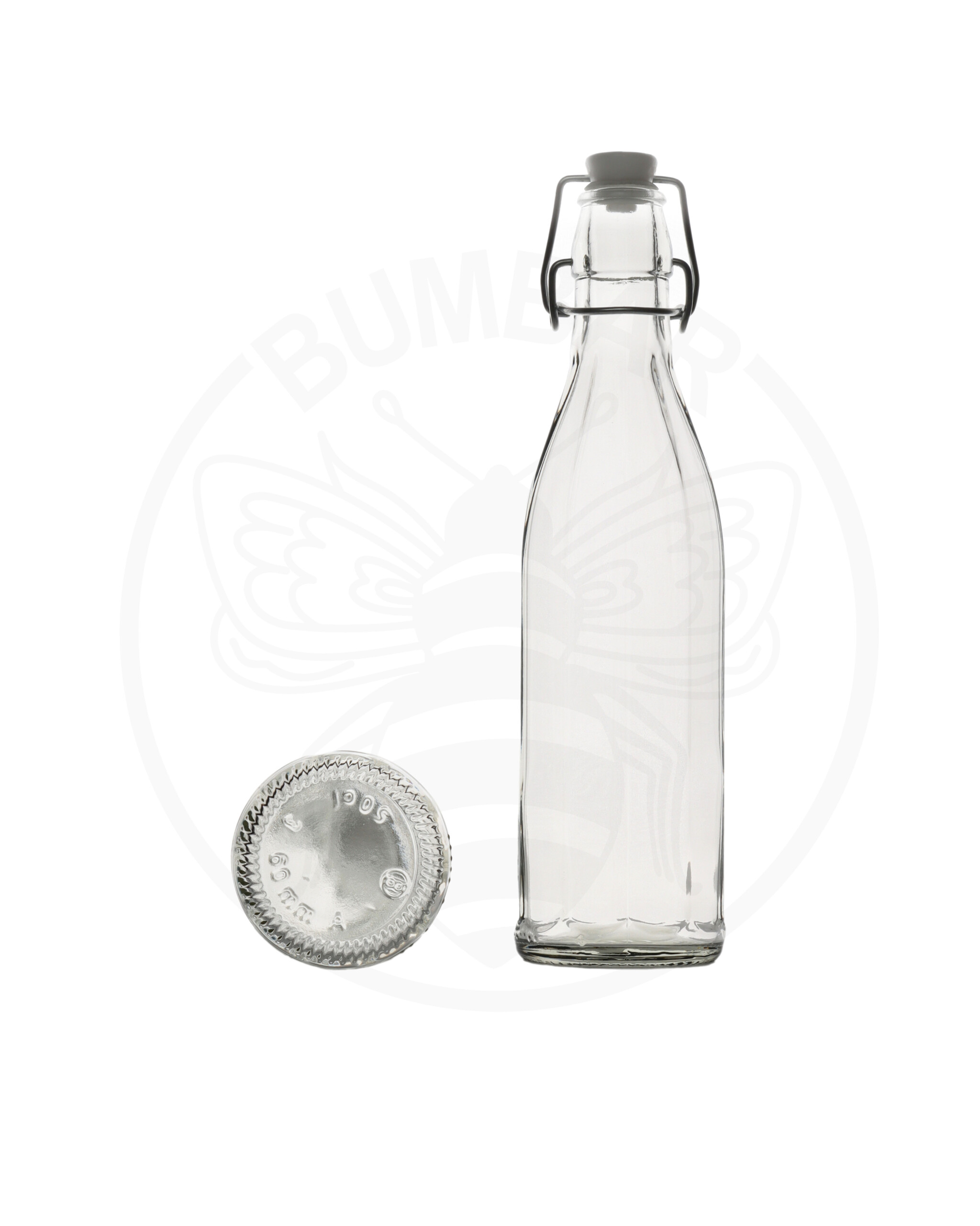 Staklena boca Costolata 500 ml sa mehaničkim zatvaračem