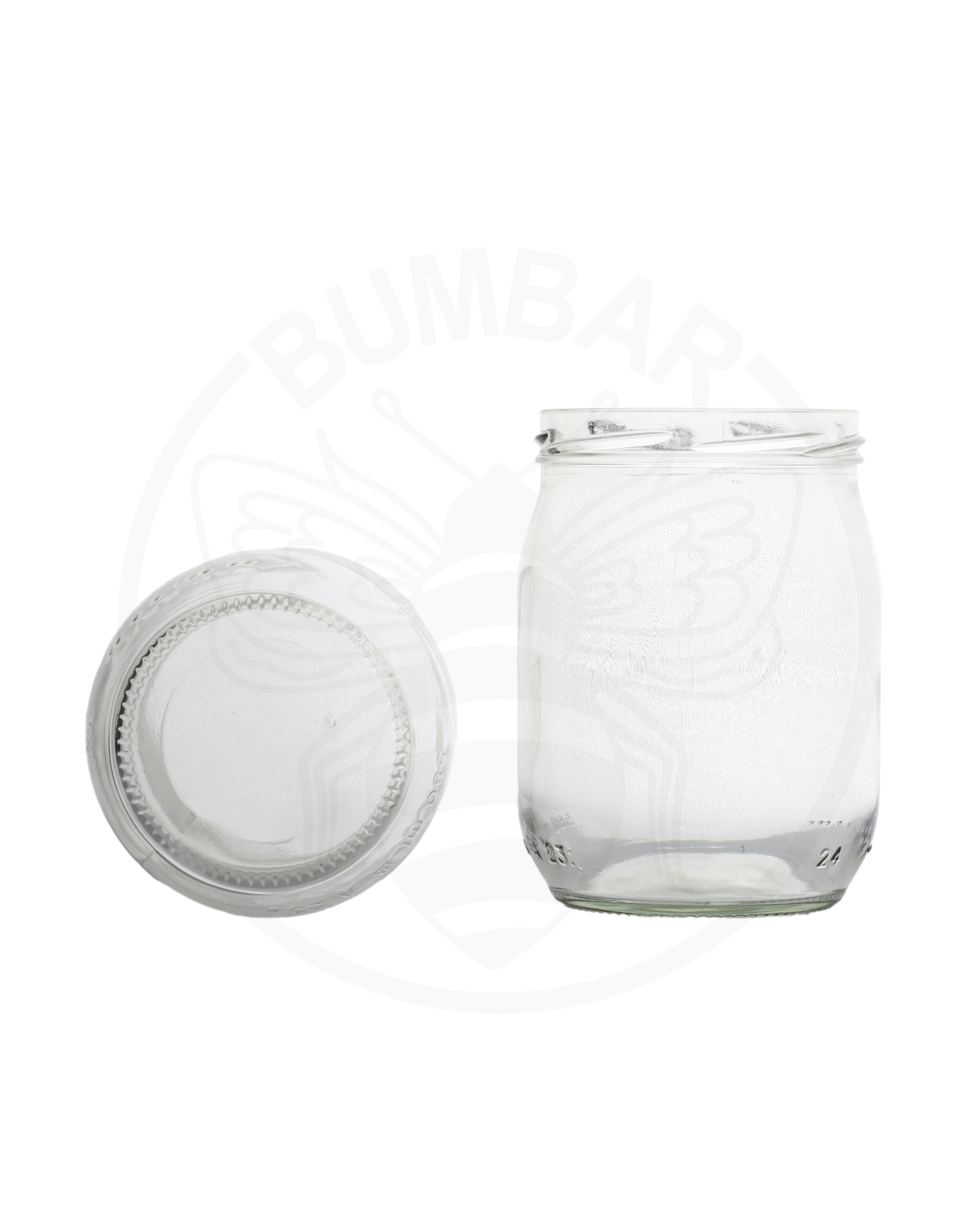 Staklenka Fresco od 580 ml prozirna