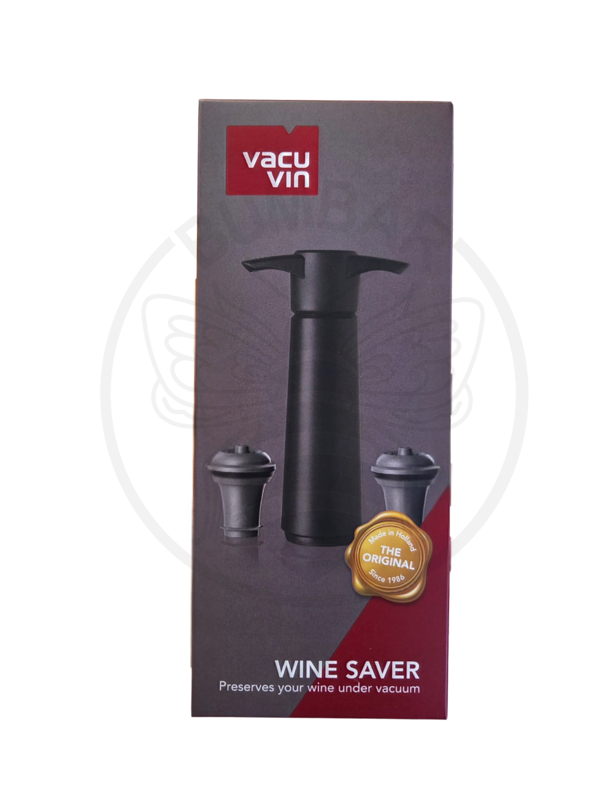 Set od vakum pumpice i 2 vakum čepa za očuvanje svježine vina, u originalnoj kutiji
