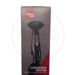 Crni vadičep u obliku twistera, u originalnoj kutiji