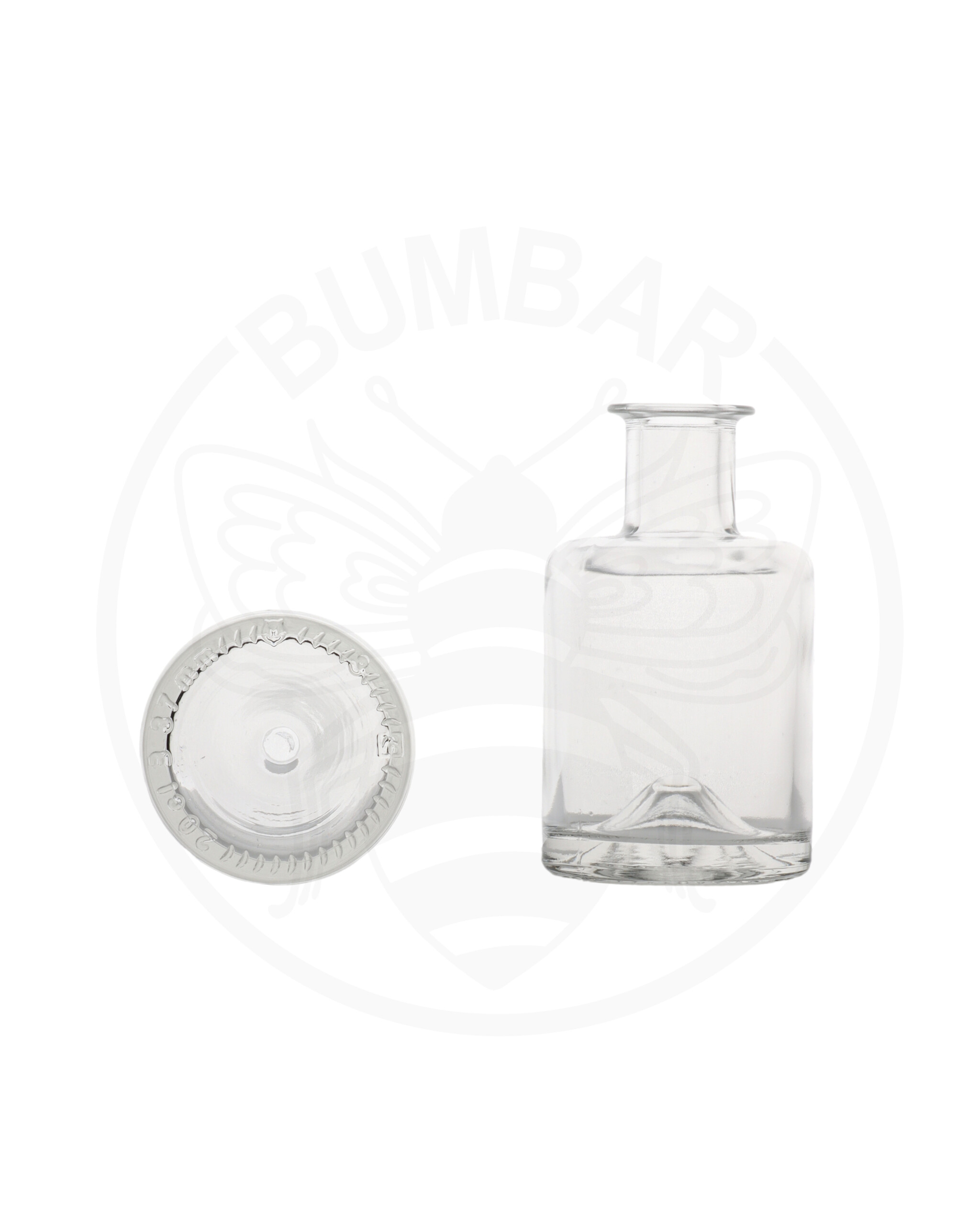 Staklena boca Herbalist od 200 ml prozirne boje