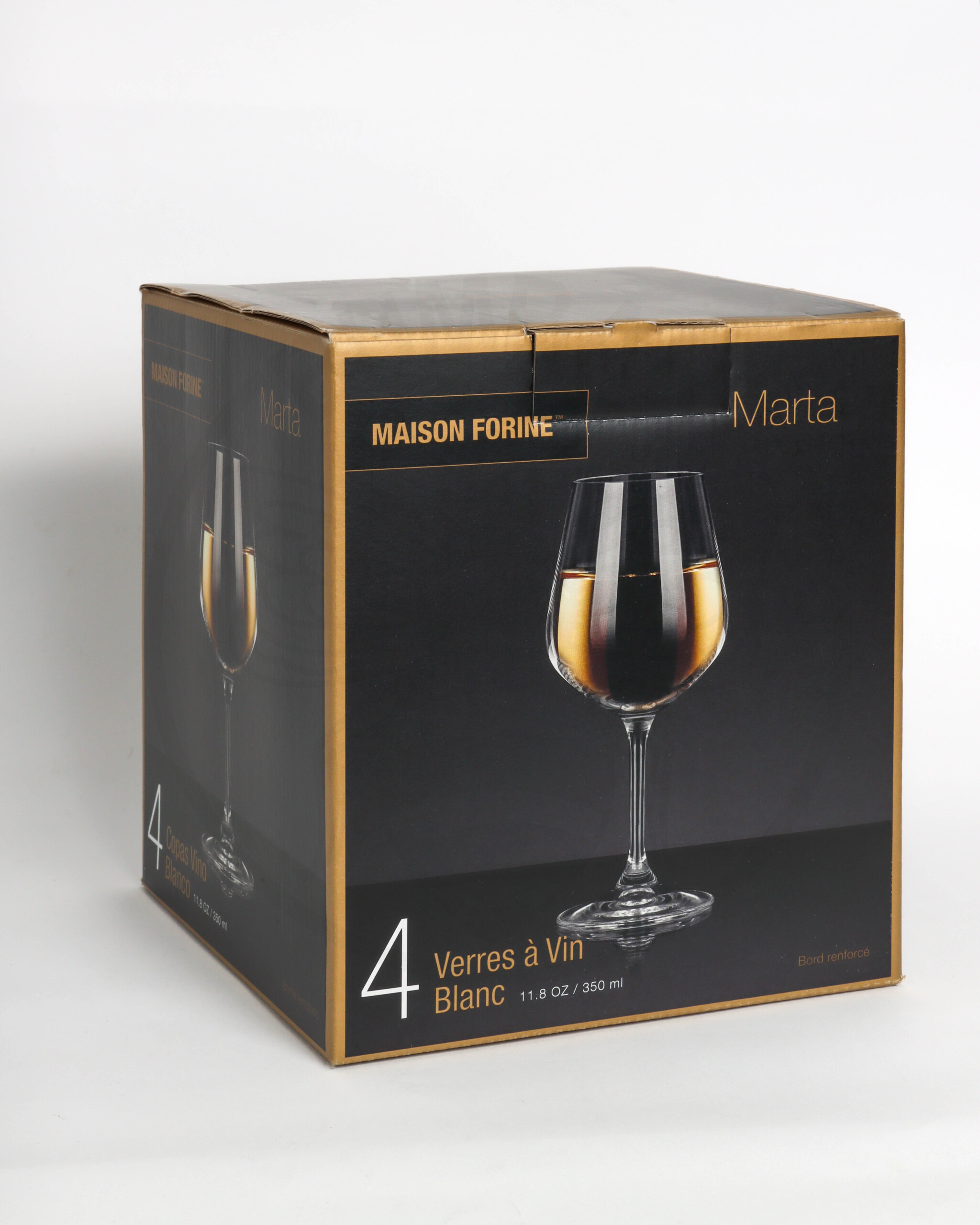 Paket staklenih čaša za bijelo vino Marta