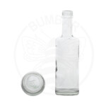 Staklena boca New line od 100 ml prozirne boje
