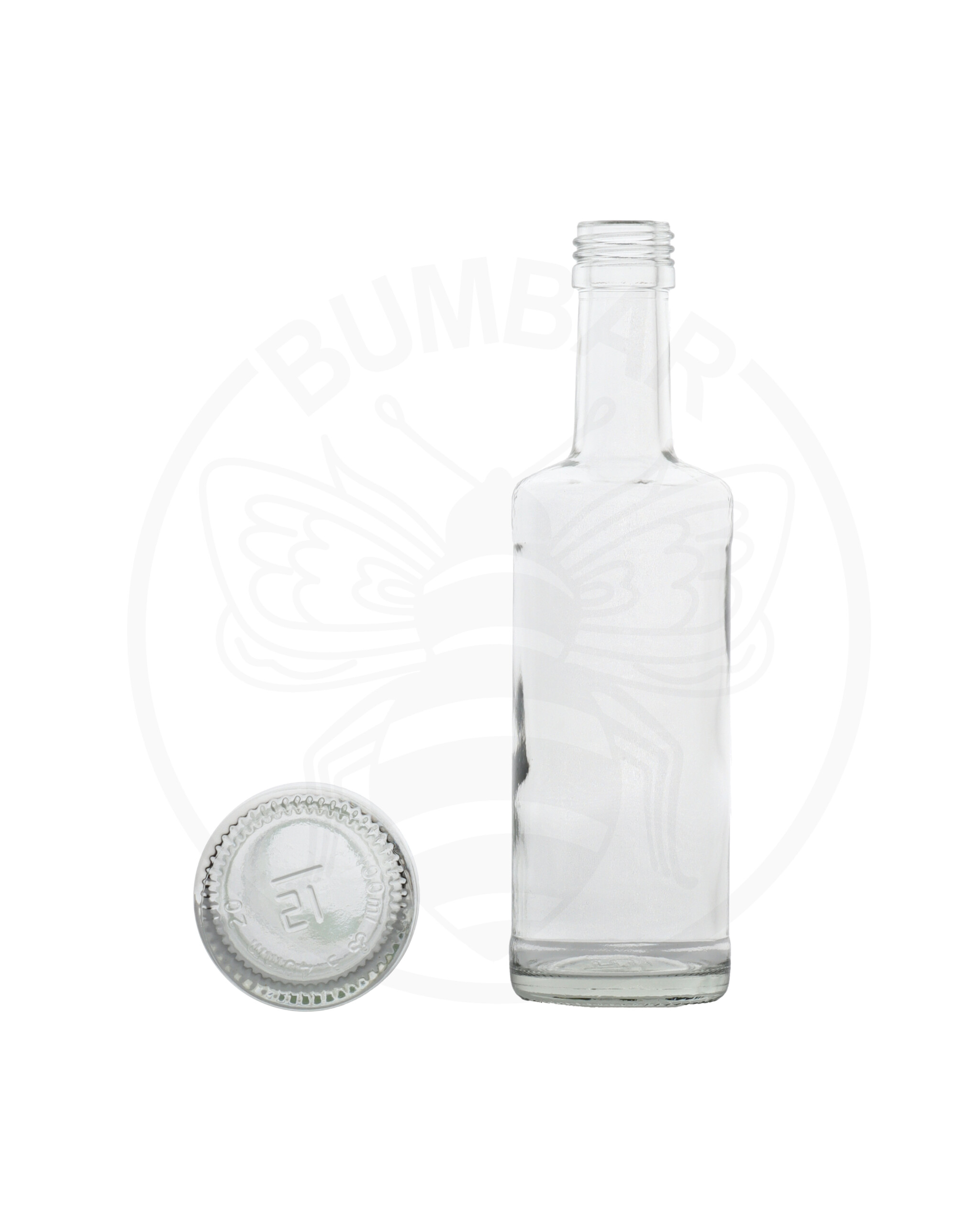 Staklena boca New line od 100 ml prozirne boje