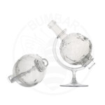 Staklena boca Globus od 500 ml na stalku