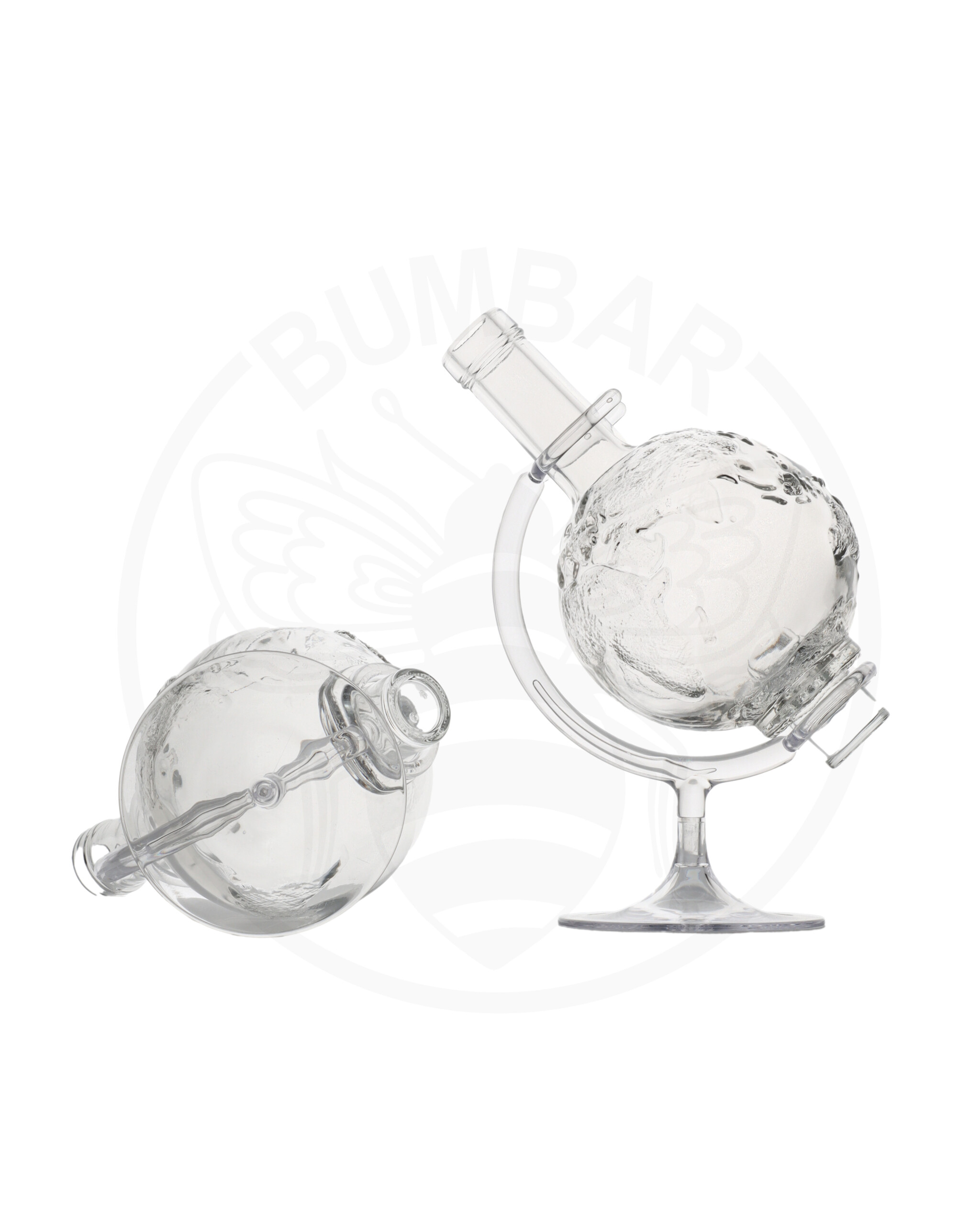 Staklena boca Globus od 500 ml na stalku