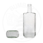 Staklena prozirna boca Julia zapremnine 500 ml