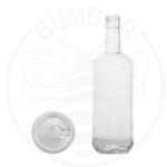 Staklena boca Pacho Supreme prozirne boje, zapremnine 700 ml i šireg grla