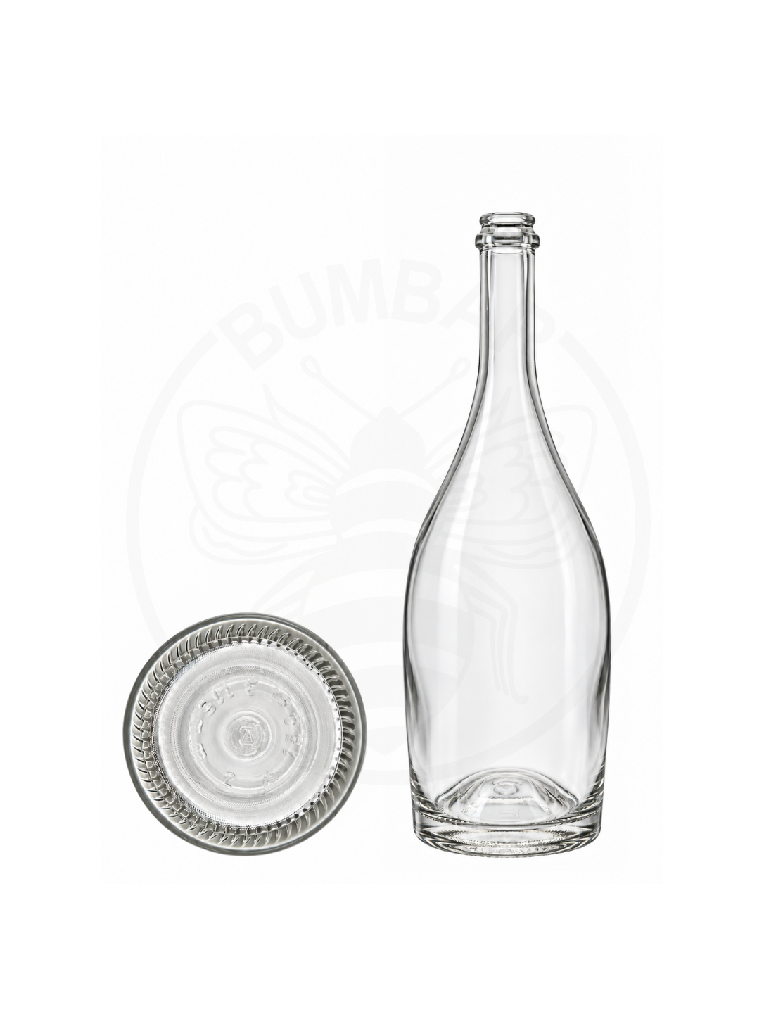 Staklena boca Magnum Collio zapremnine 1500 ml prozirne boje