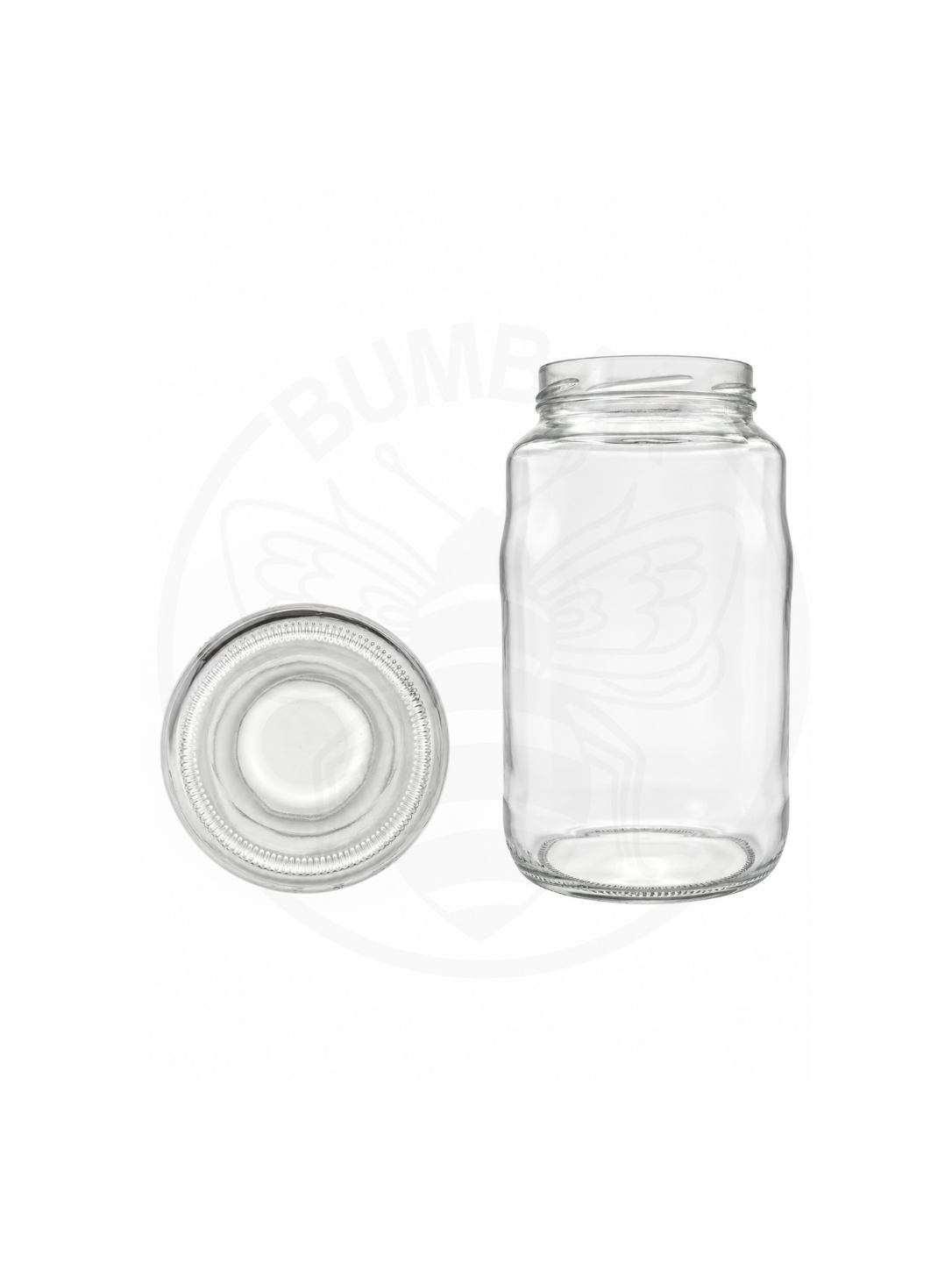 Staklenka prozirne boje modela Venecija zapremnine 2650 ml