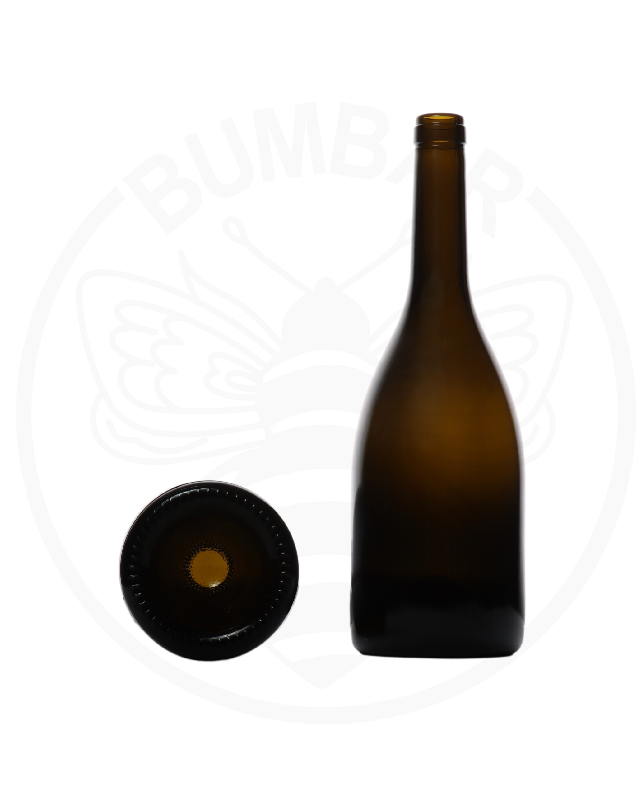 Staklena boca Weinflasche zapremnine 750 ml tamne boje