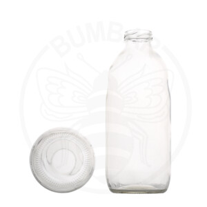 staklena boca za sok Juice od 1000 ml prozirna