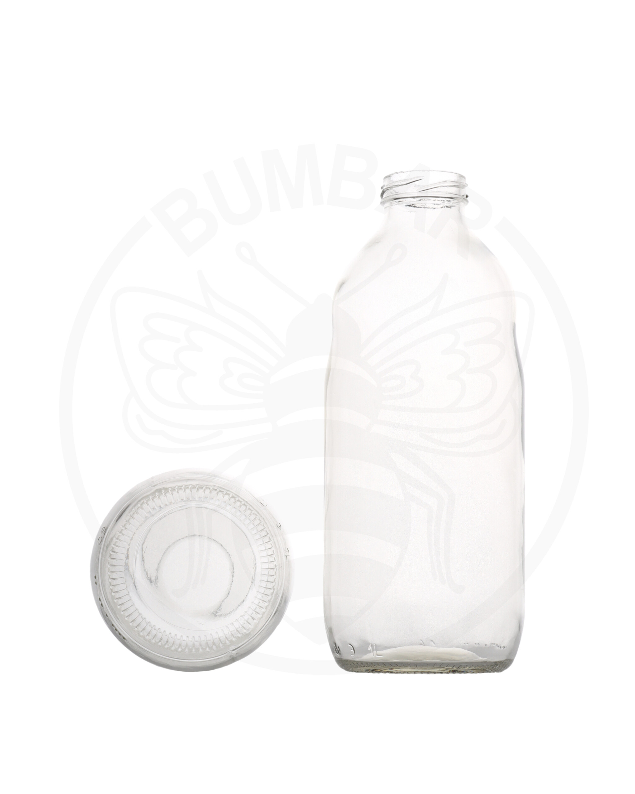 staklena boca za sok Juice od 1000 ml prozirna