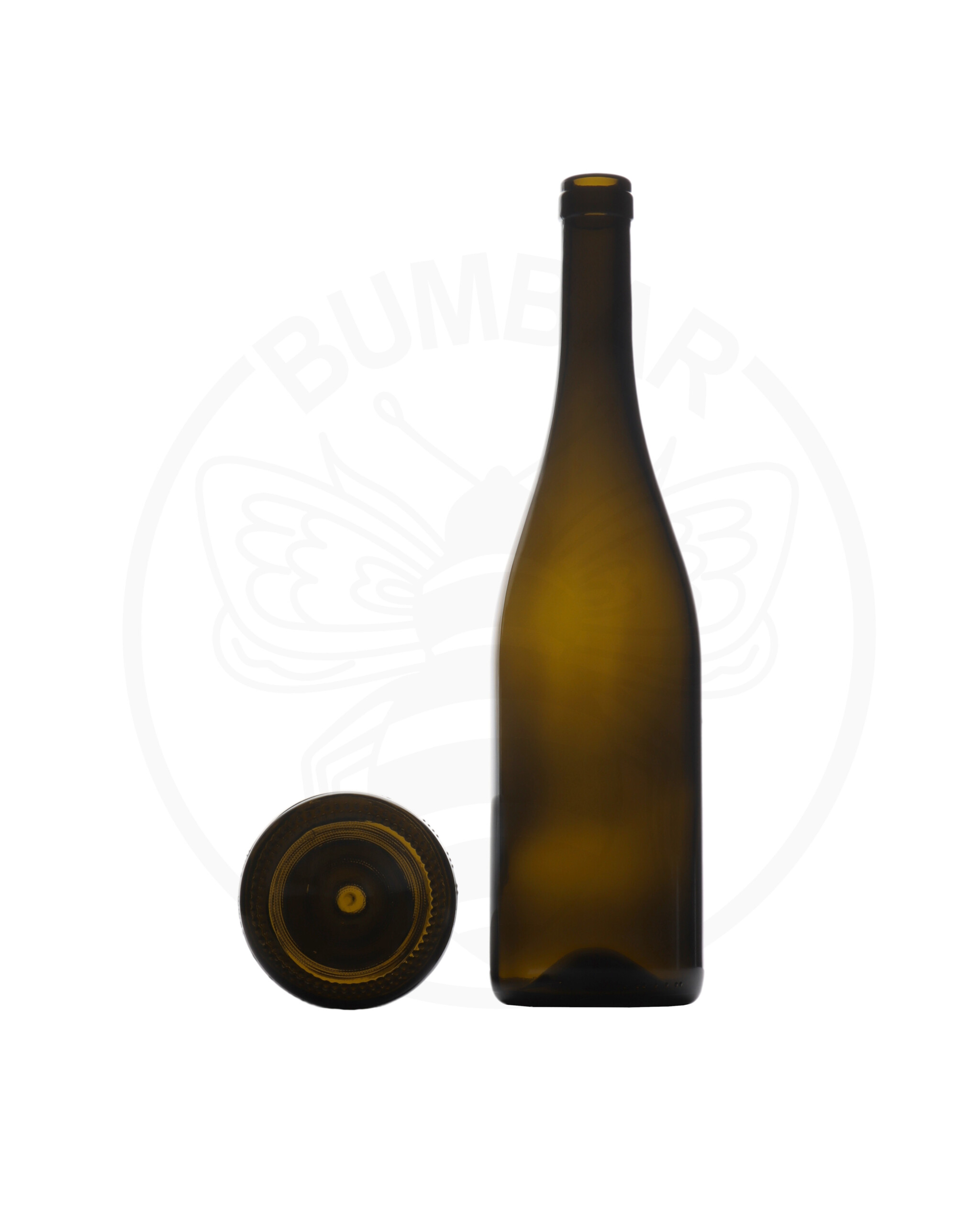 staklena boca Burgunder alta od 750 ml tamna