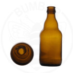 staklena boca za pivo Gambri od 330 ml smeđa