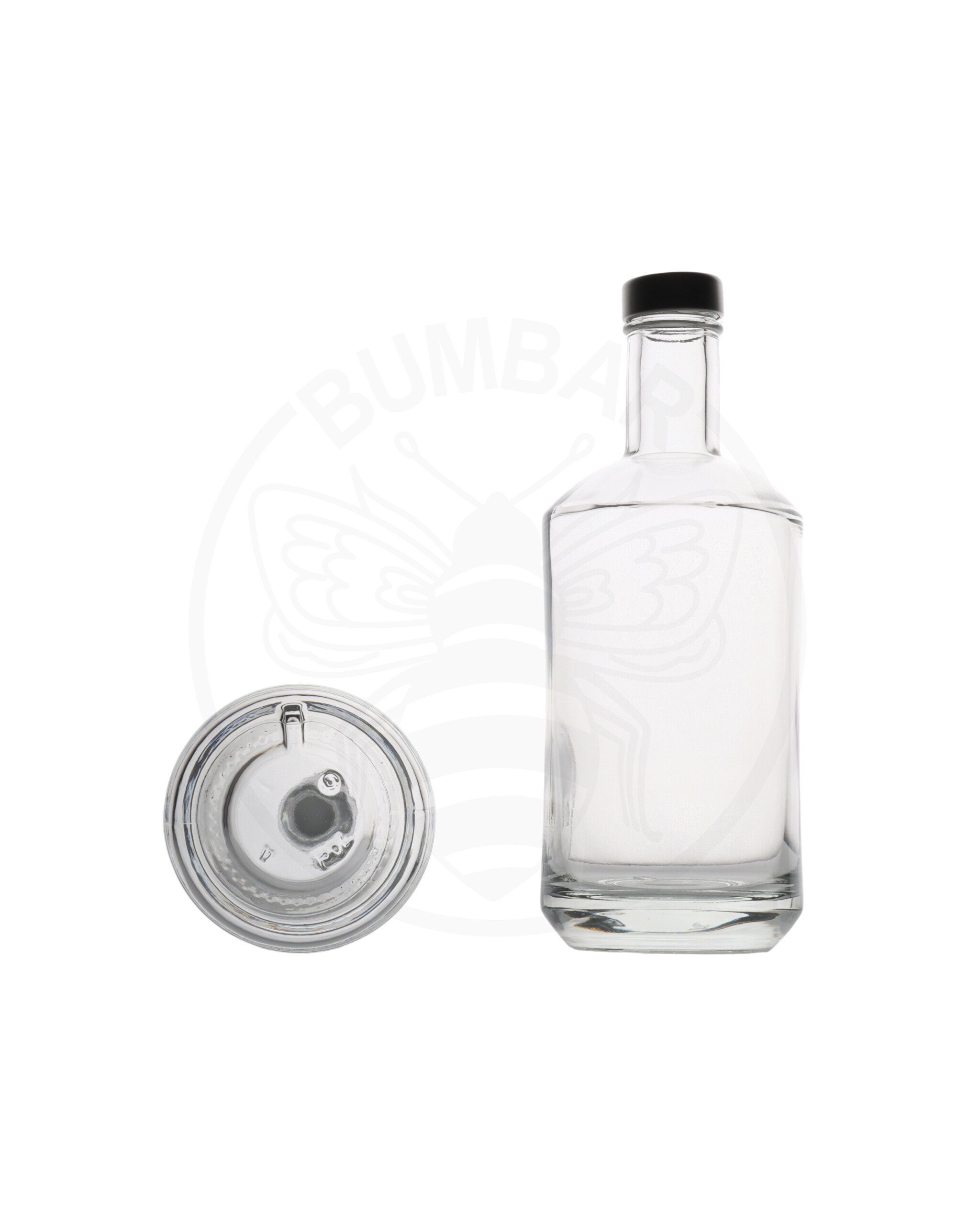 staklena boca Diabolo od 700 ml prozirna sa zatvaračem