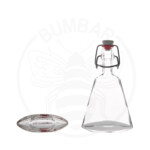 staklena boca Isabel od 40 ml prozirna s mehaničkim zatvaračem