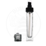 staklena boca Epruveta carre quadra od 50 ml prozirna s pumpicom