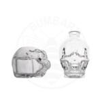 staklena boca Lubanja oblika lubanje od 750 ml prozirna