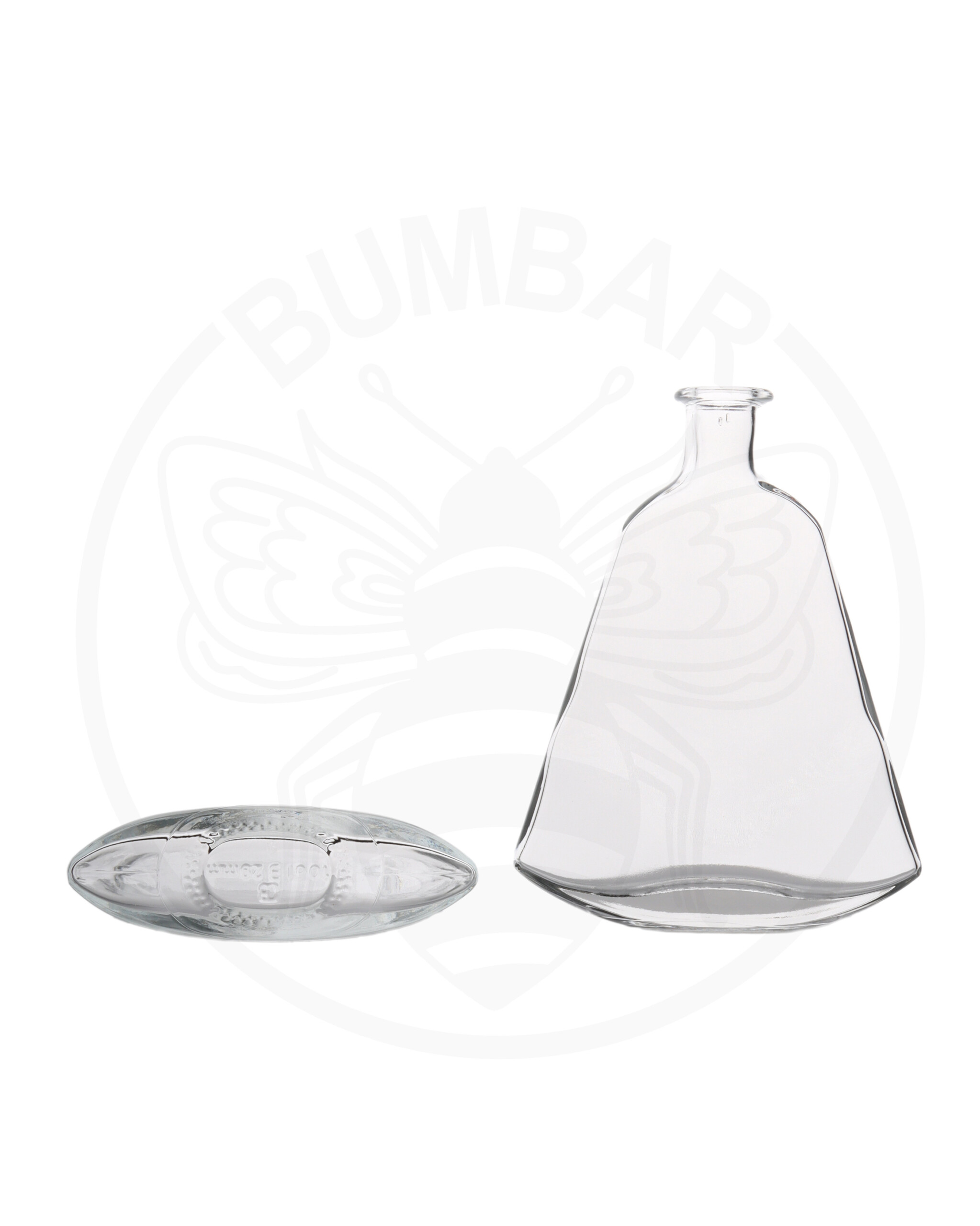 staklena boca Isabel od 100 ml prozirna