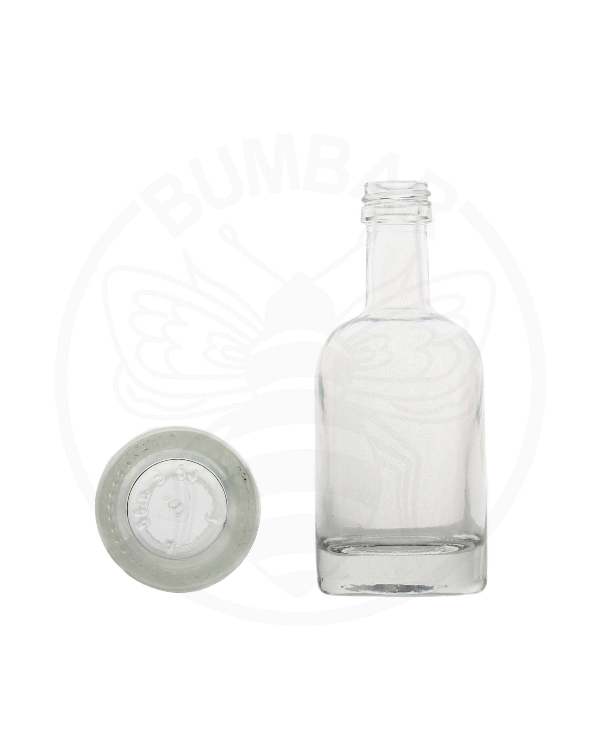 staklena boca Nocturne ronde od 50 ml prozirna