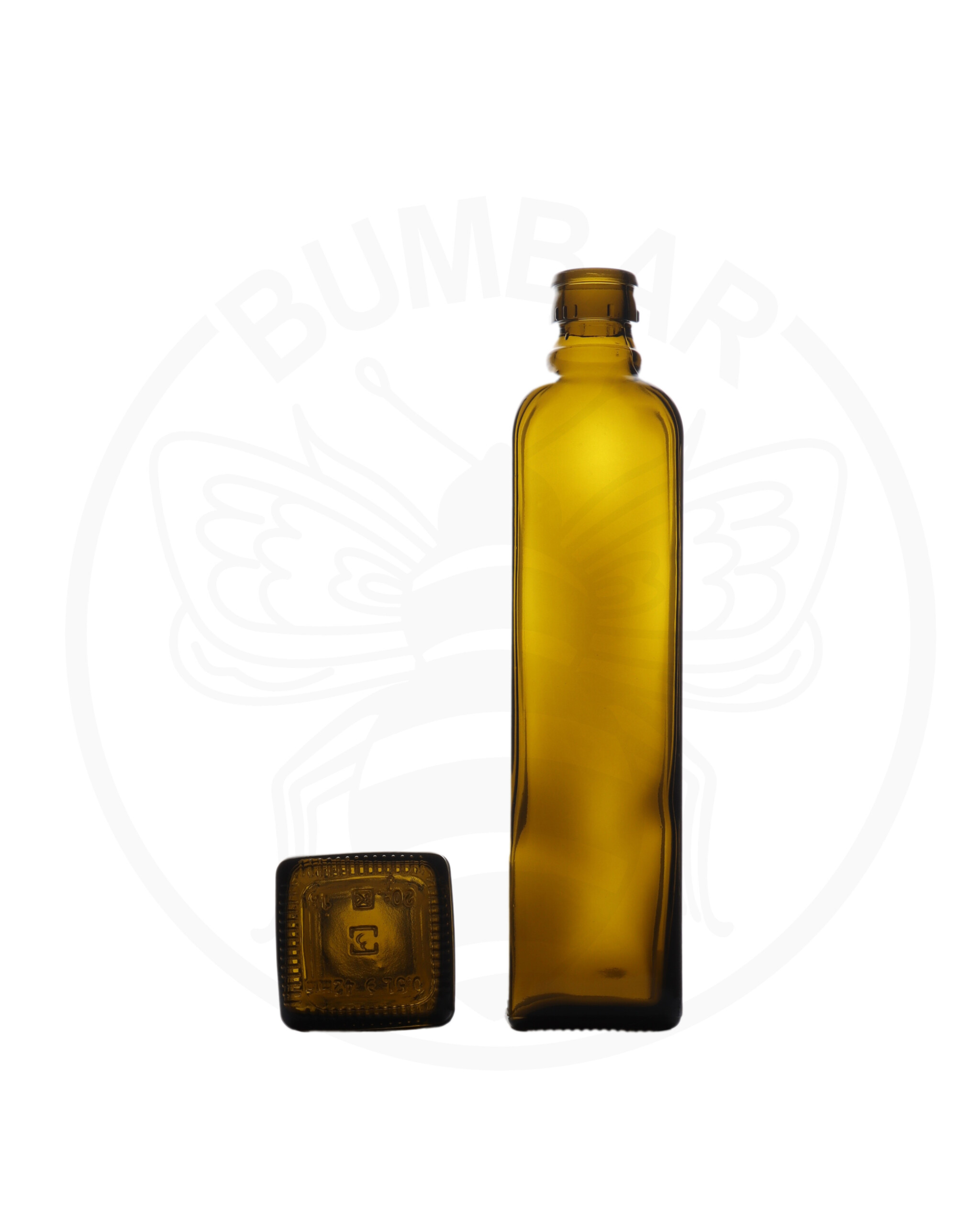 staklena boca Marasca na navoj TOP od 500 ml tamna