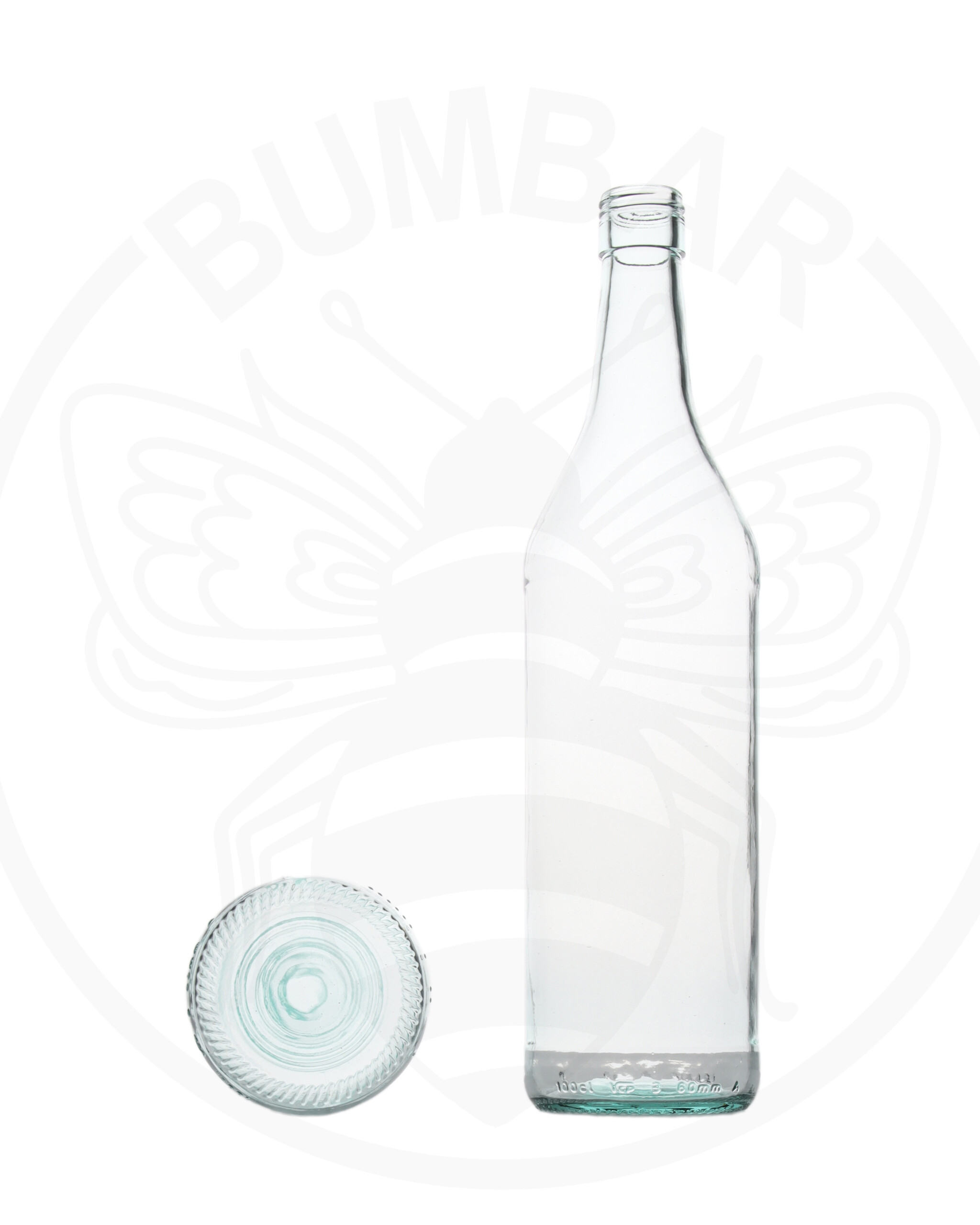 staklena boca Vermouth od 1000 ml prozirna