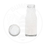 staklena boca Sok super od 200 ml prozirna za sok