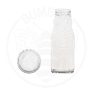 staklena boca za sok Sok super od 200 ml prozirna