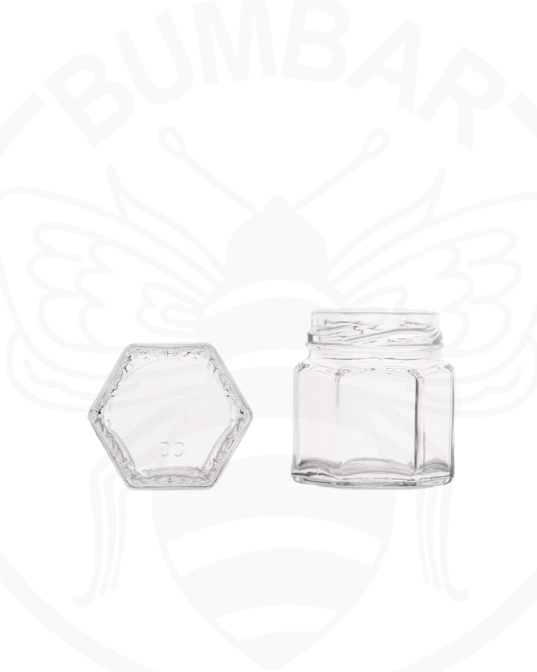 staklenka Esagonale od 45 ml prozirna