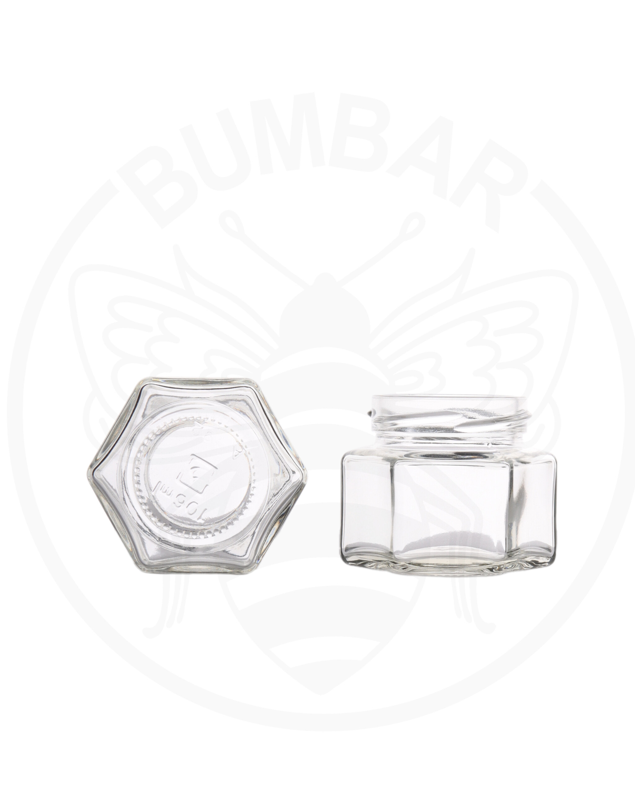 staklenka Esagonale od 106 ml prozirna