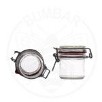 staklenka Hermetic od 125 ml prozirna sa zatvaračem