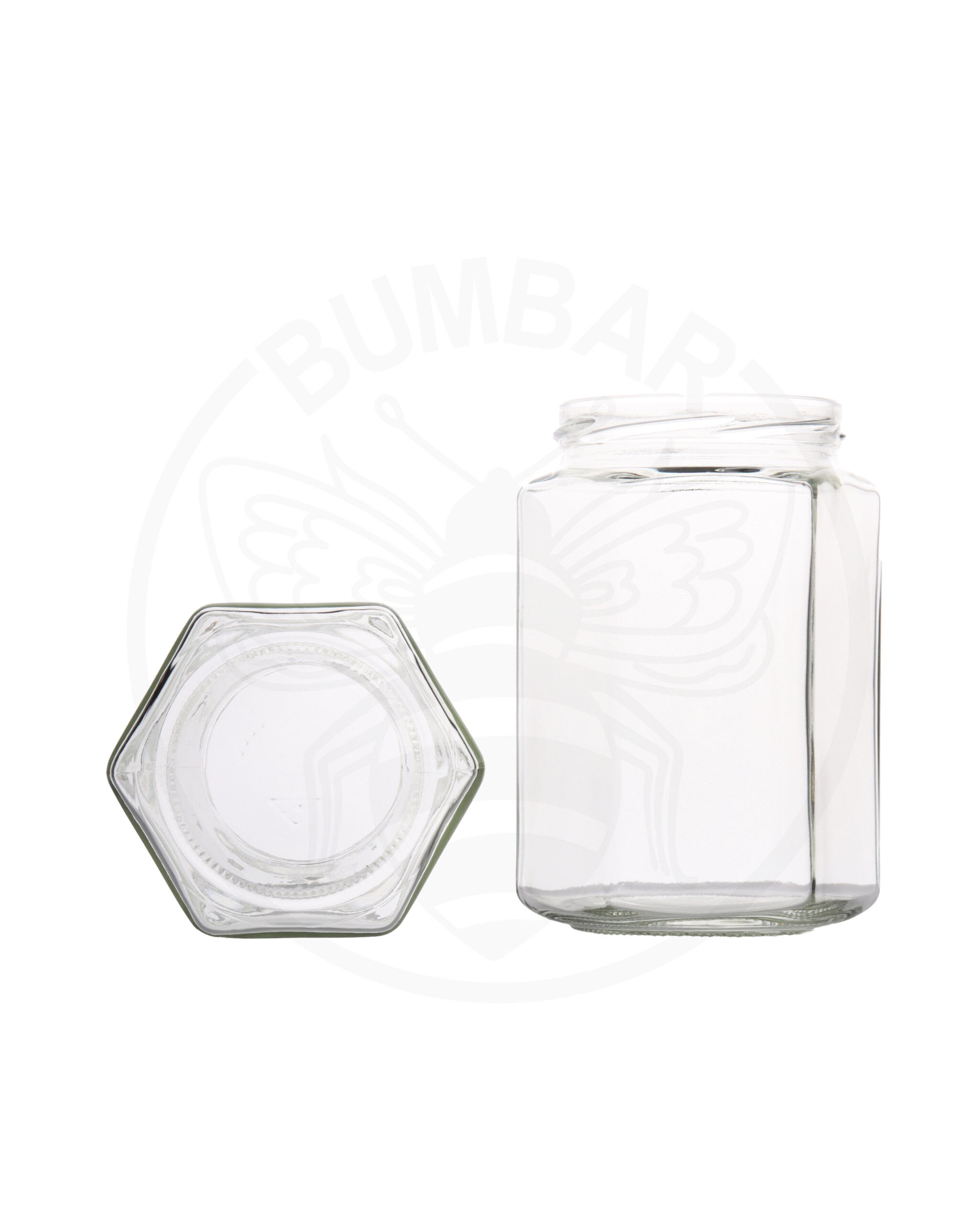 staklenka Esagonale od 770 ml prozirna