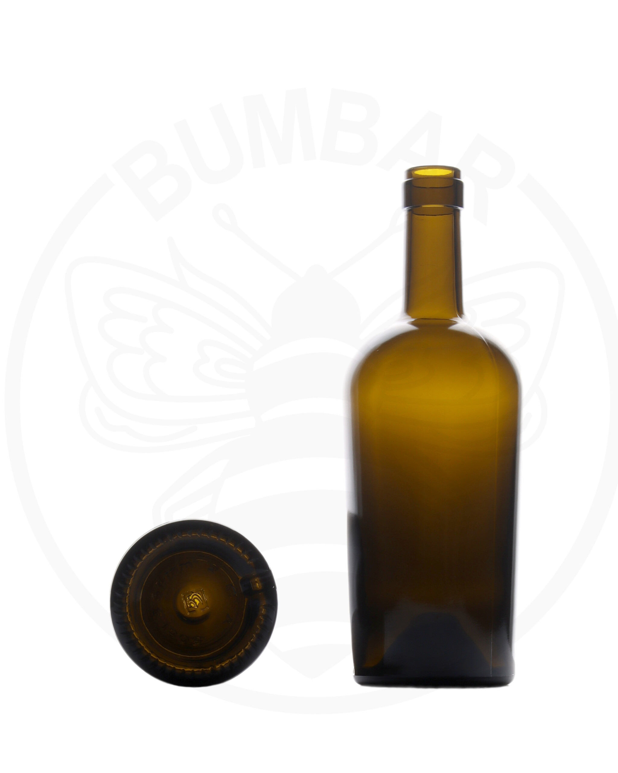 staklena boca Bord. regine od 500 ml tamna